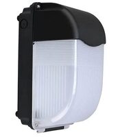 LED bulk wandarmatuur pv6s 11w 4000k lichtdonker sensor zwart