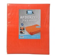 afdekzeil 3x4m oranje