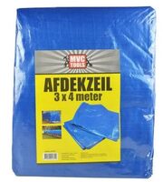 afdekzeil 3x4m blauw