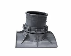 pvc schroefinlaat manchet